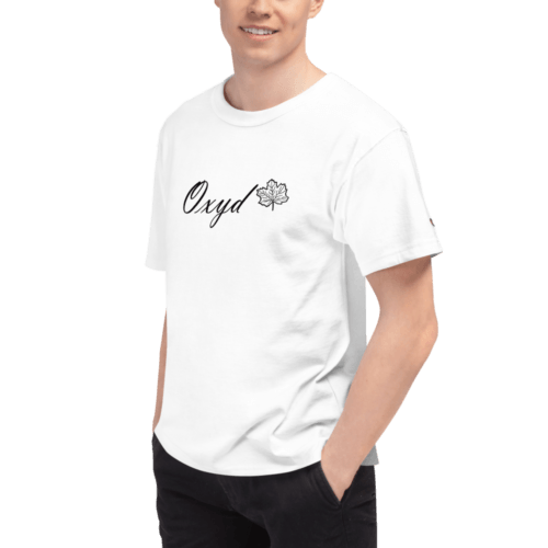 OXYD® Leaf White Champion® T-Shirt